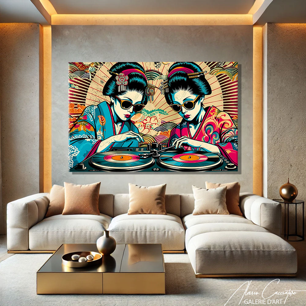 Tableau Japonais Animé
