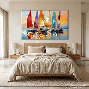 TABLEAU MARINE VOILIERS