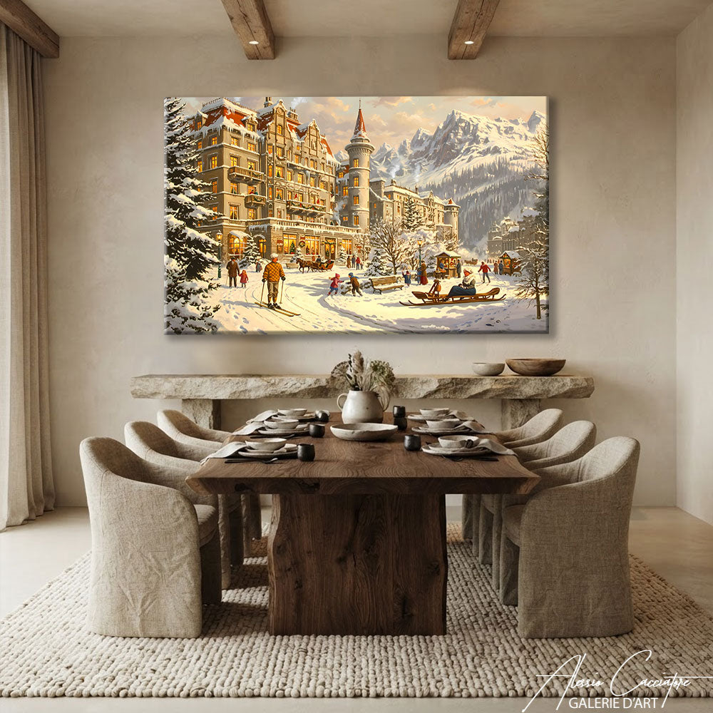 Affiche Paysage D'hiver