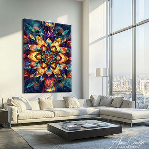 Toile calligraphie arabe
