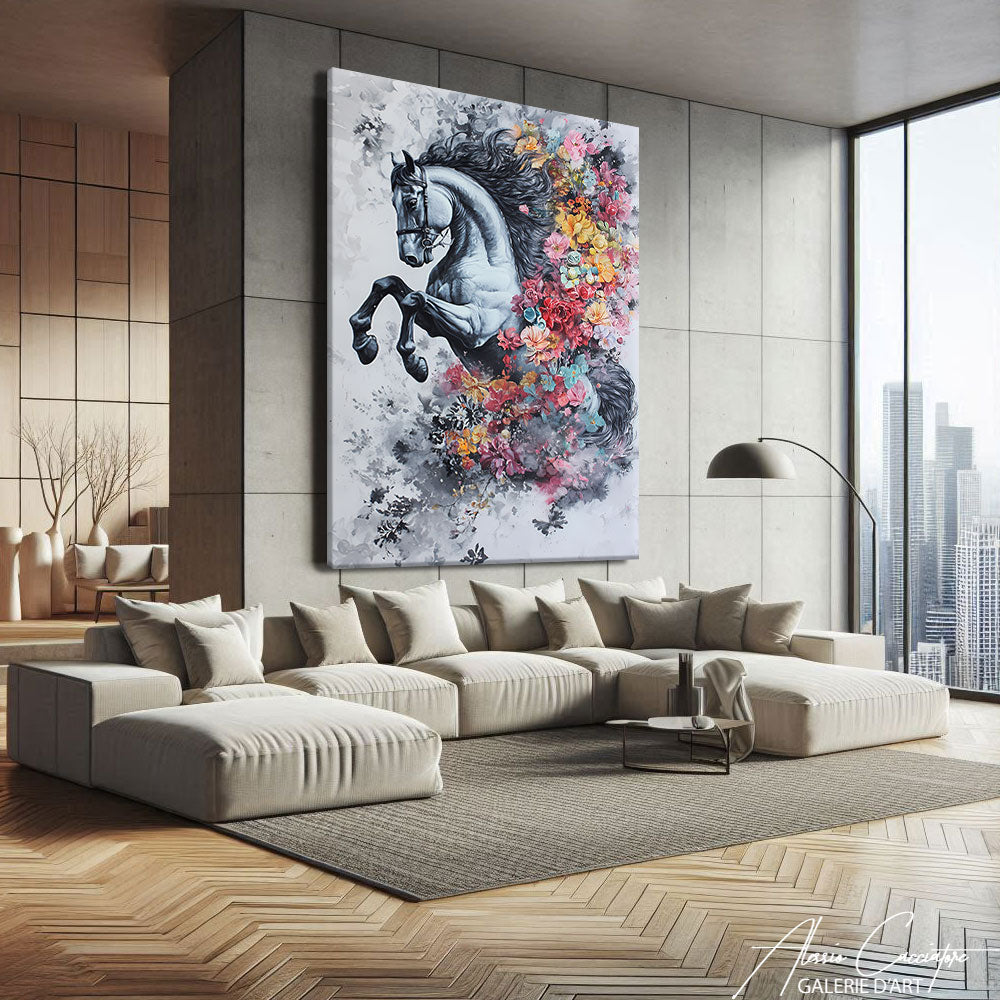 Tableau Cheval Ancien