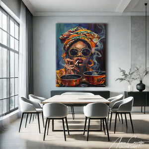 Portrait Femme Peinture
