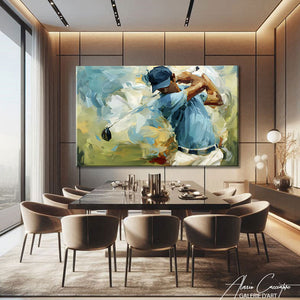 Tableau Golf Moderne