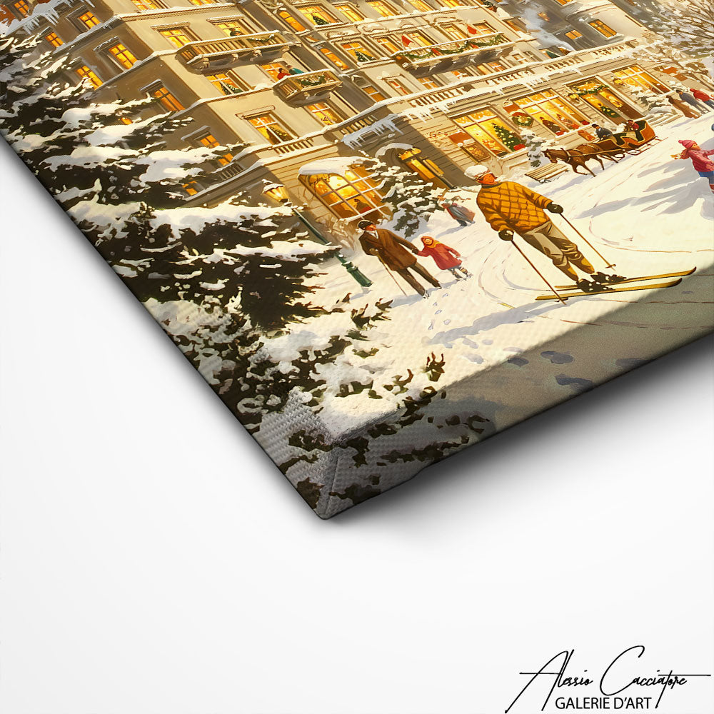 Art Mural Paysage D'hiver