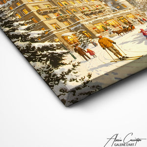 Art Mural Paysage D'hiver
