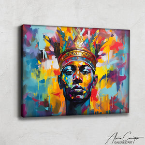 tableau africain pop art