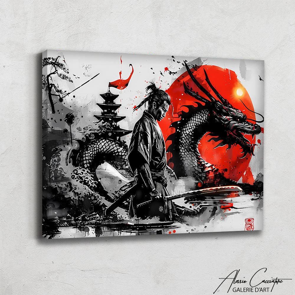 Tableau Samouraï Japonais