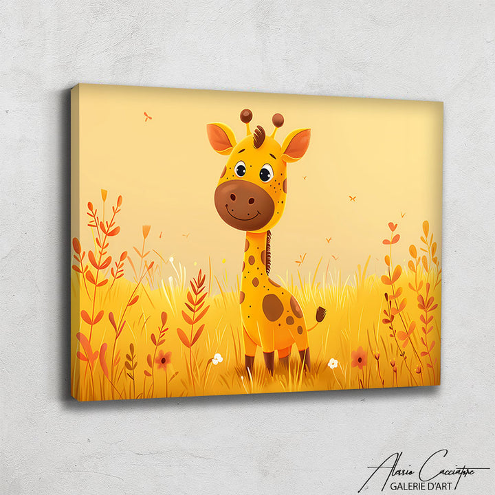 Peinture Girafe Bébé