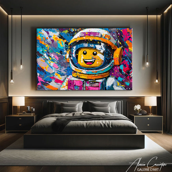 tableau lego pop art