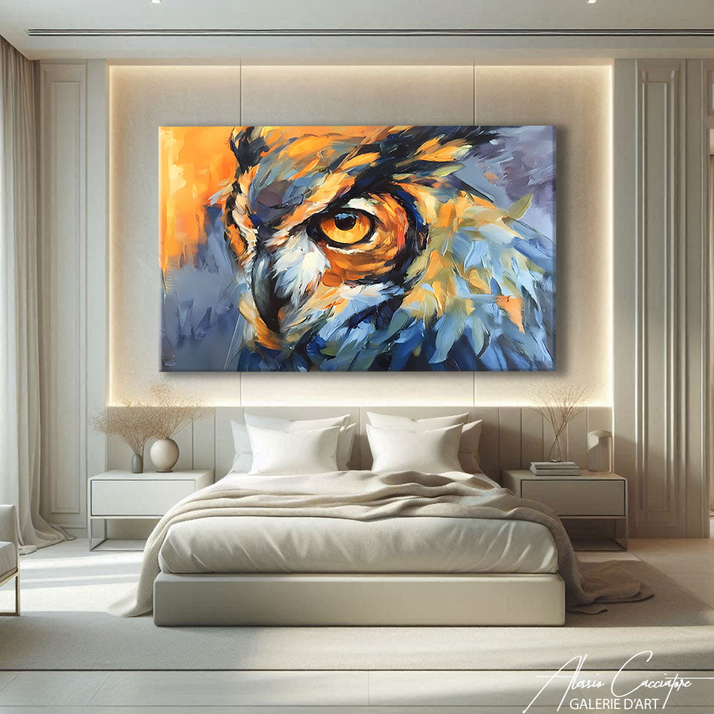 TABLEAU CHOUETTE