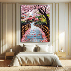 Tableau Fleur De Sakura