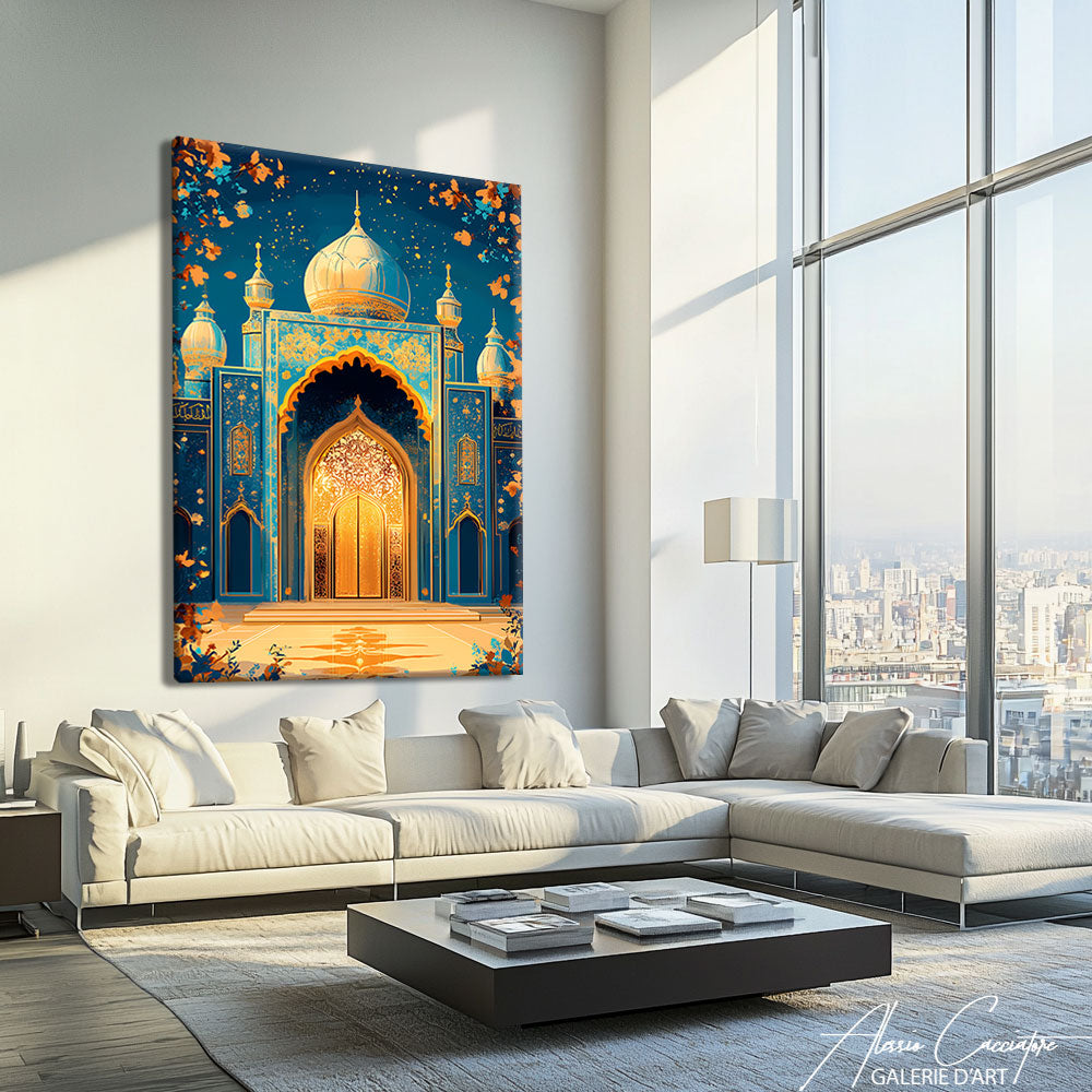 Deco tableau oriental
