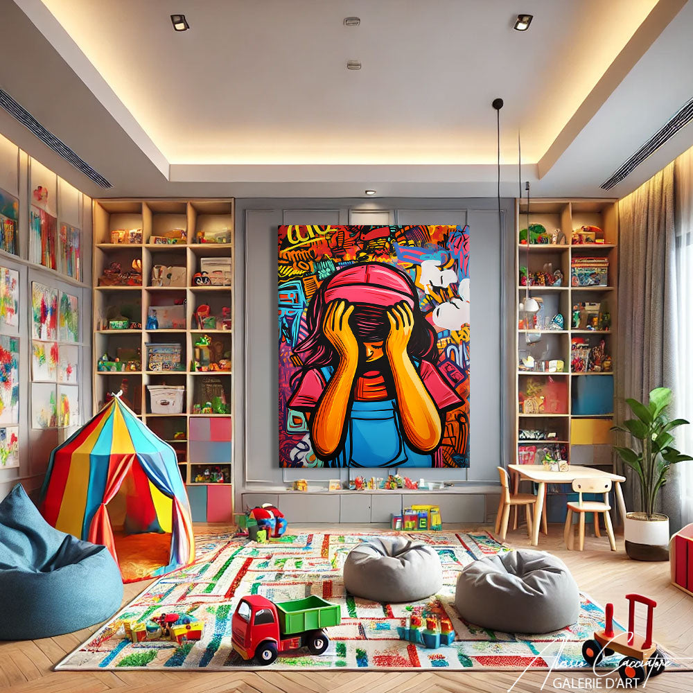 Tableau Coloré Chambre

