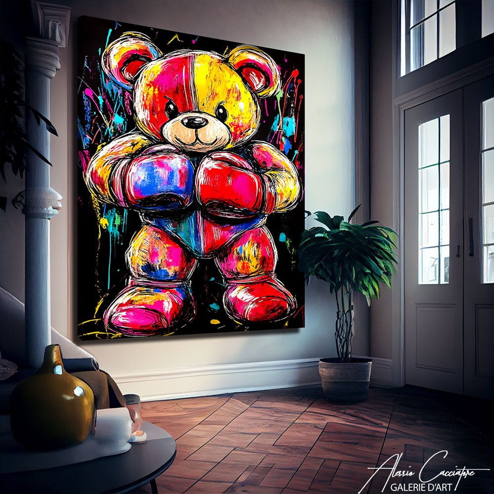 Grand tableau décoratif pour salon
