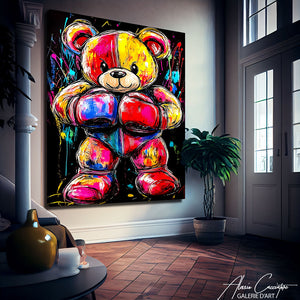 Grand tableau décoratif pour salon
