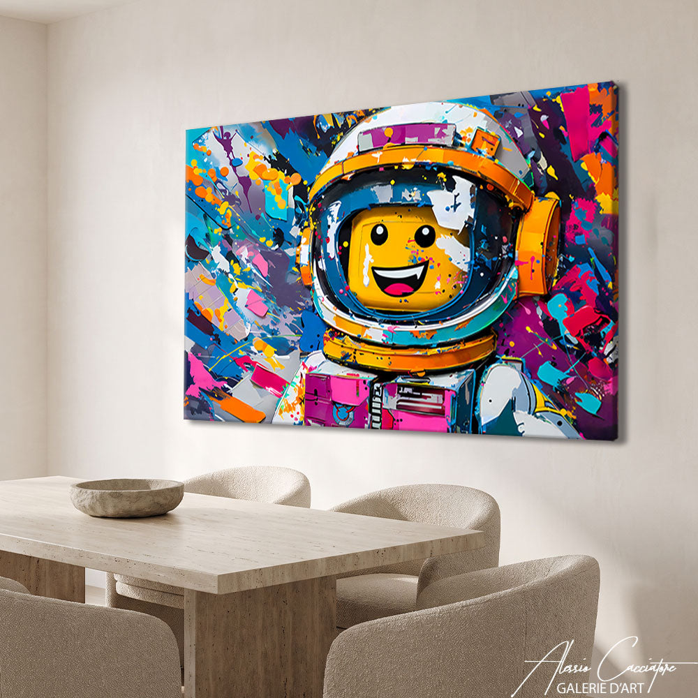 tableau pop art abstrait