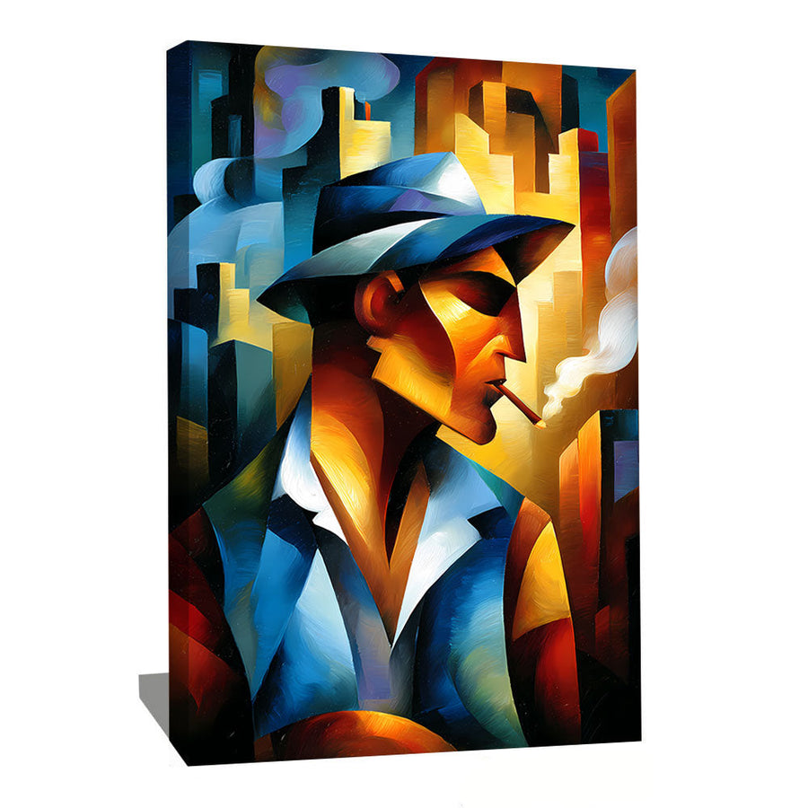 TABLEAU CUBISTE MODERNE AlessioCacciatore