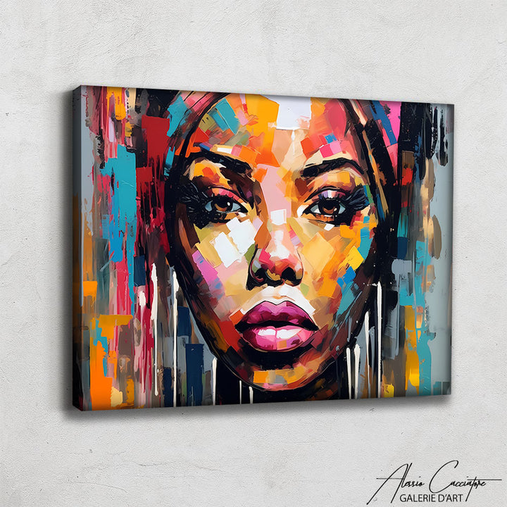 peinture africaine couleur