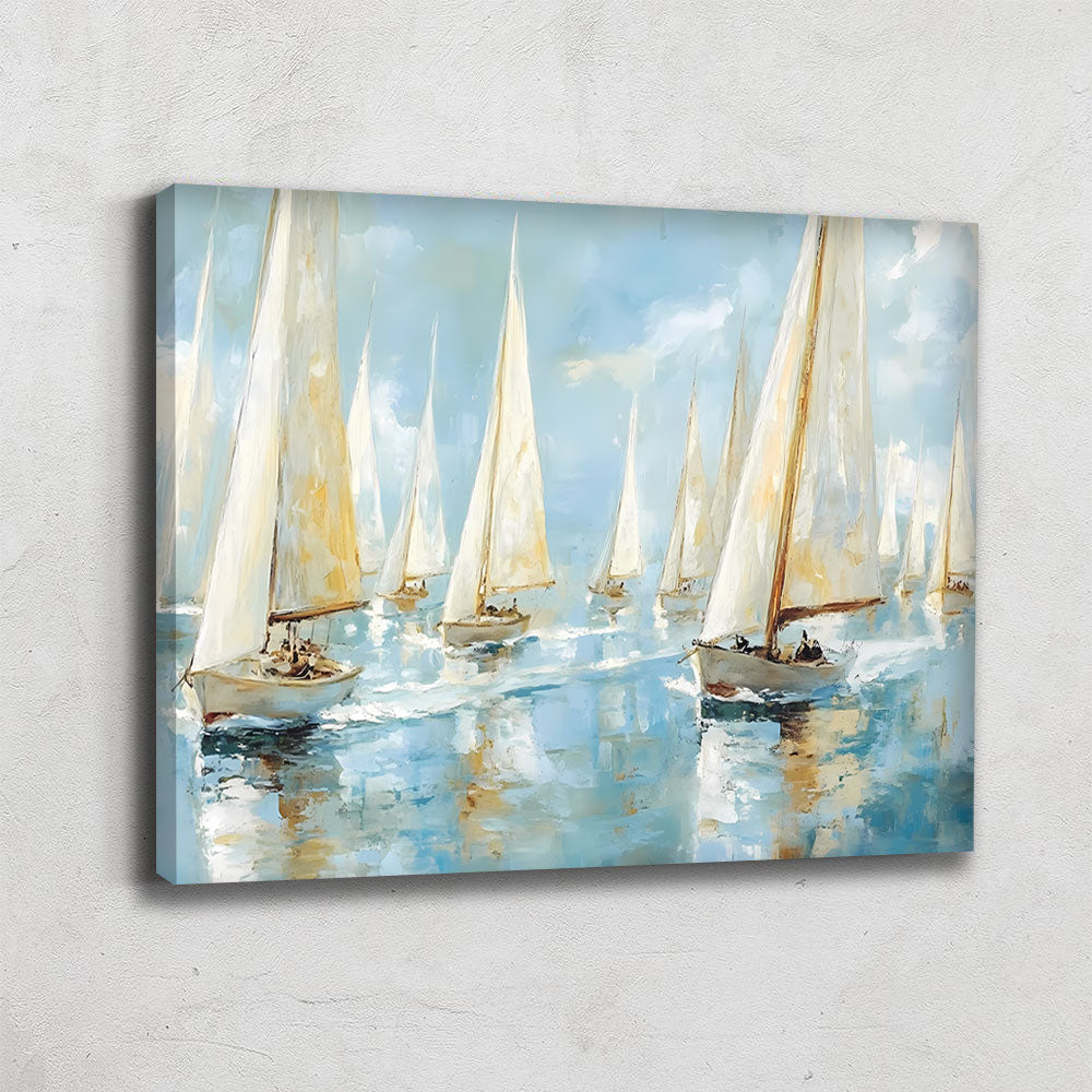 TABLEAU MARINE ABSTRAIT