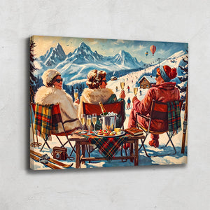Tableau Peinture Hiver