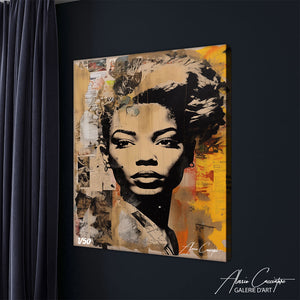 tableau collage street art