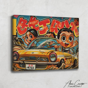 Tableau Japonais Animé