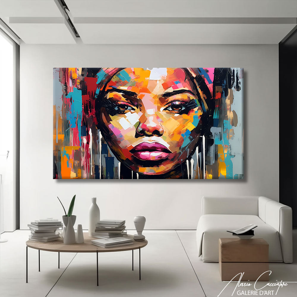 peinture africaine couleur