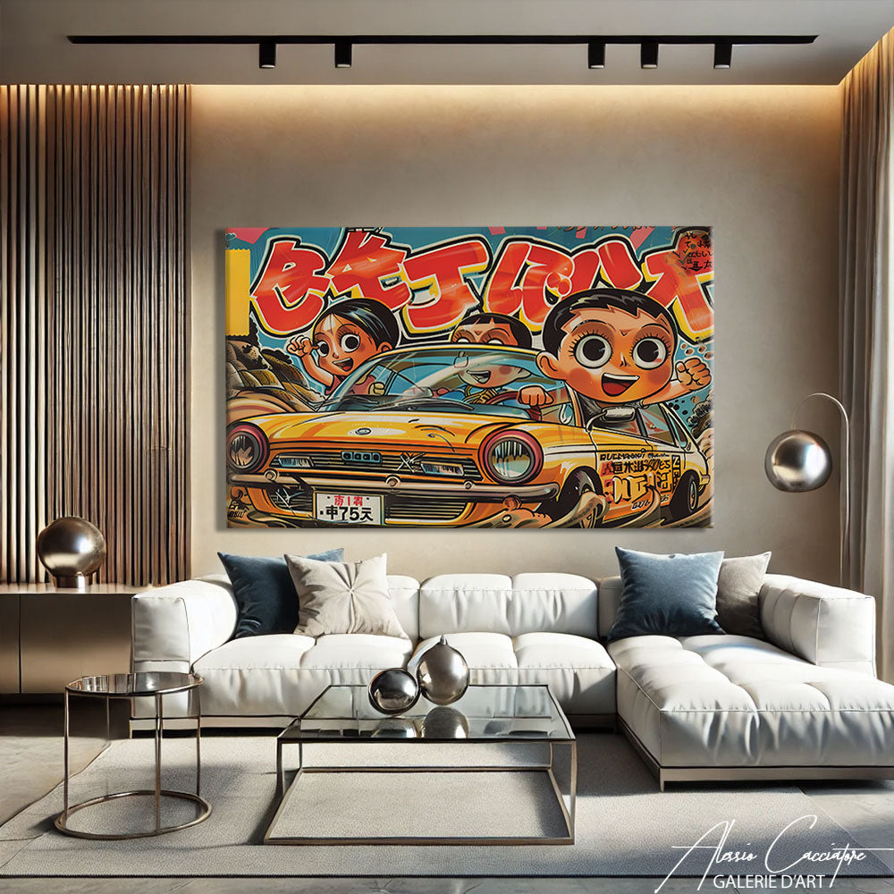 Tableau Panoramique Japon
