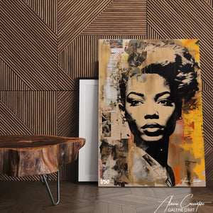 tableau collage street art