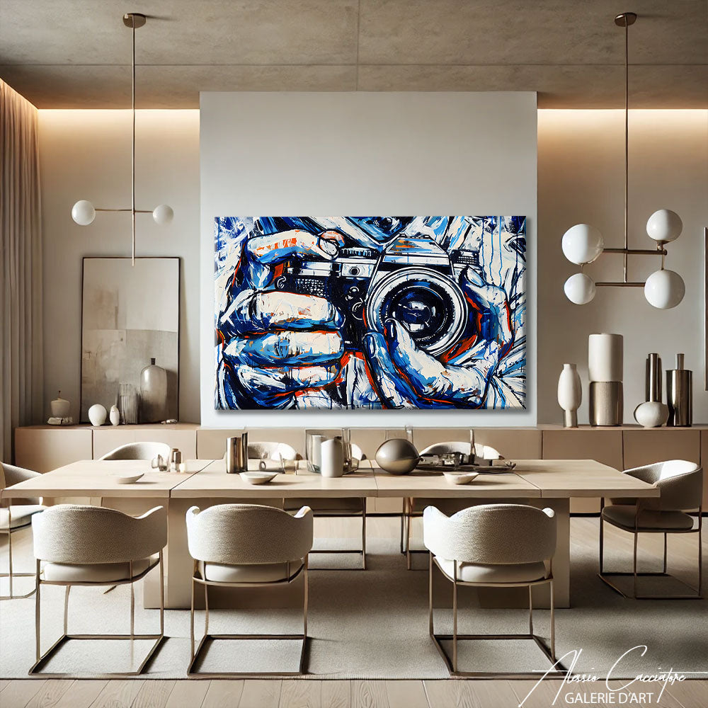 Tableau Street Art Abstrait