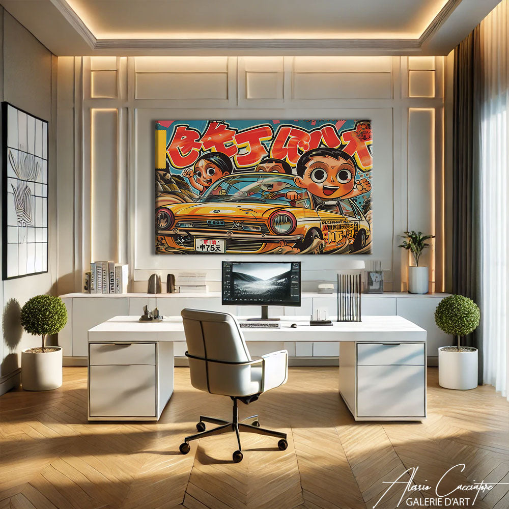 Tableau Japonais Animé