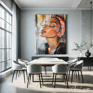 Portrait de Femme Peinture