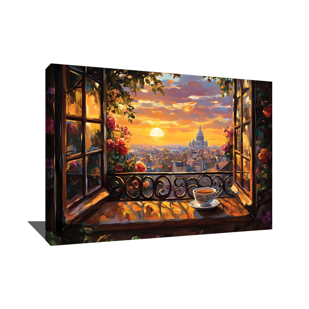 Peinture Fenetre Ouverte Sur Le Monde
