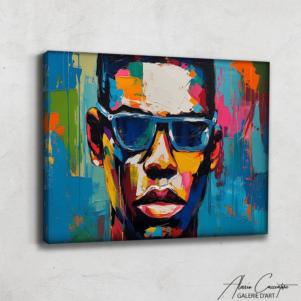 peinture homme africain