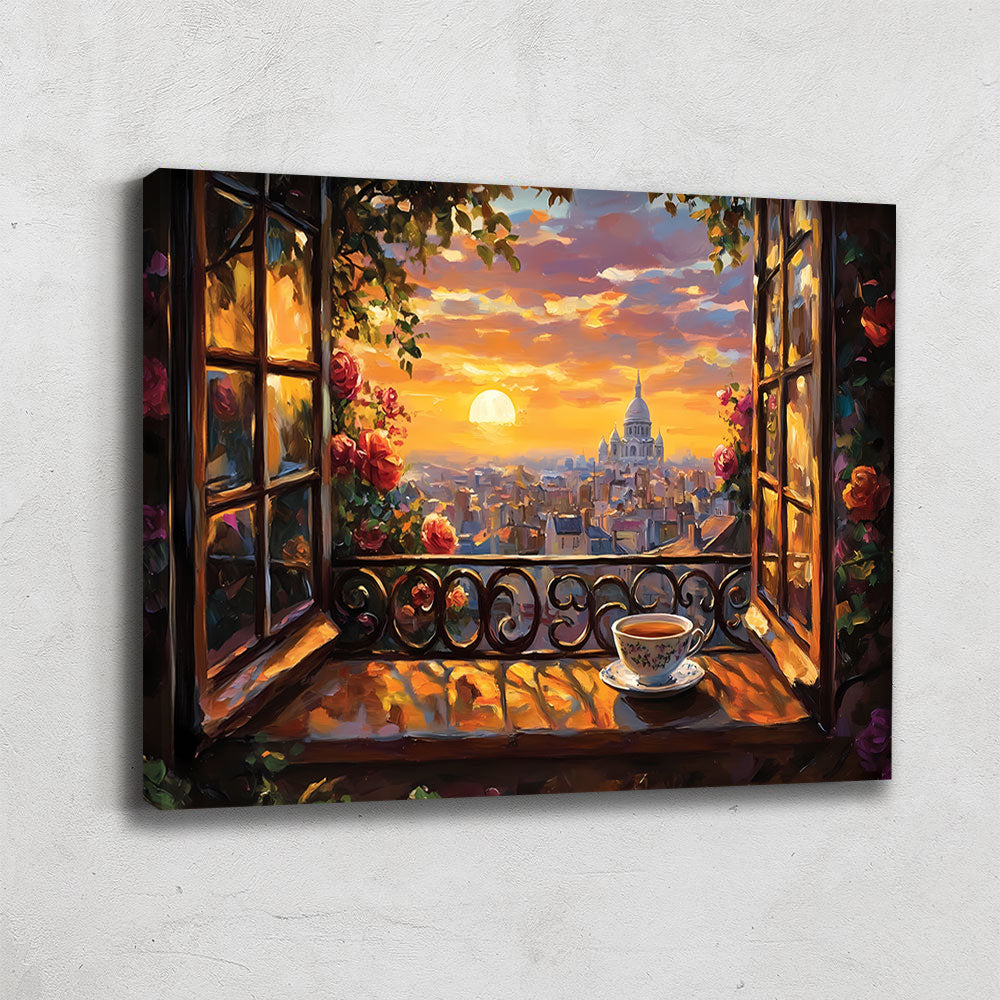 Peinture Fenetre Ouverte Sur Le Monde