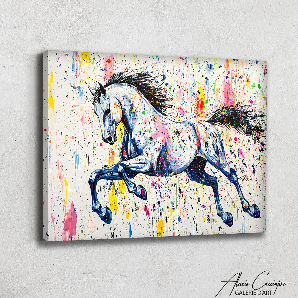 Cadre Cheval Chambre Fille