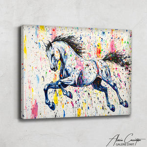 Cadre Cheval Chambre Fille
