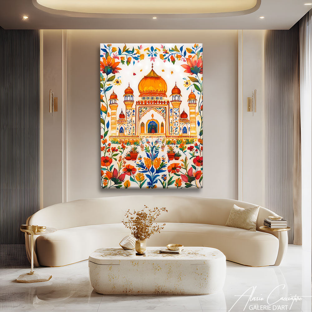 Deco tableau oriental
