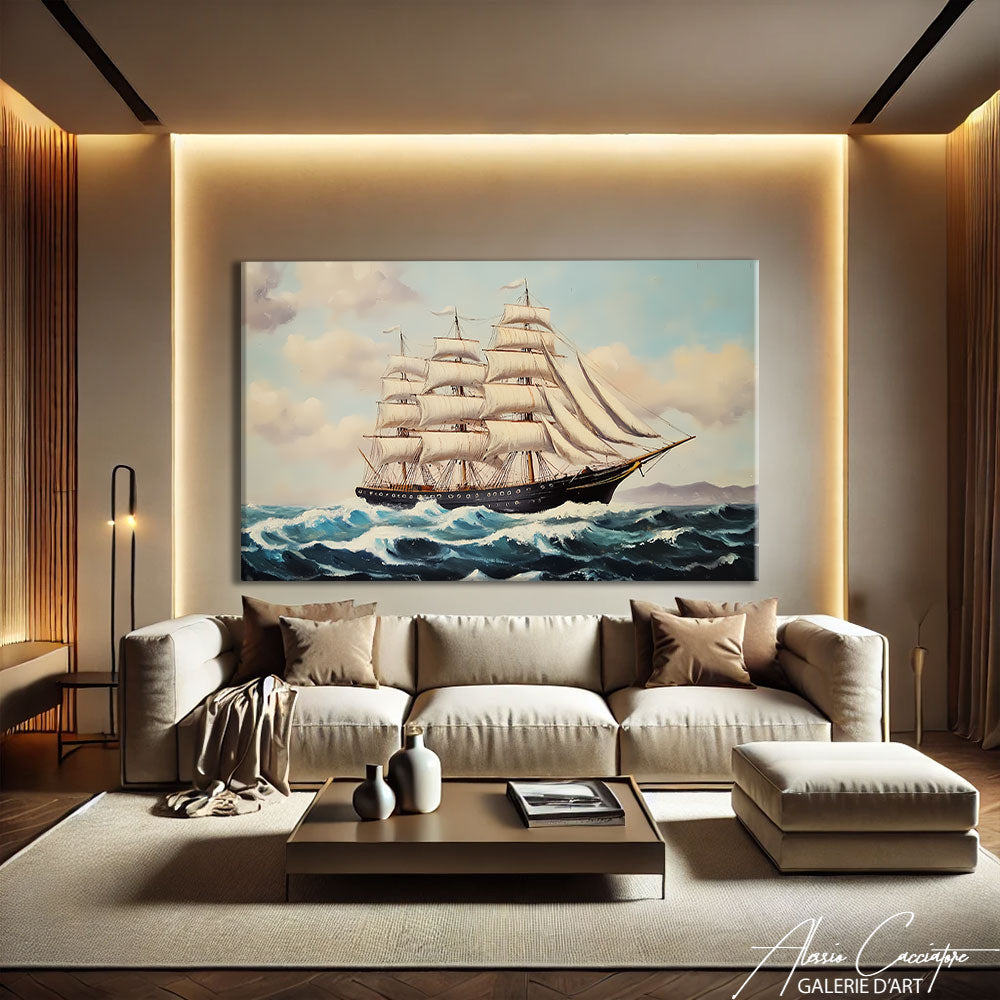 tableau bateau