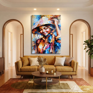 Peinture Femme Vietnamienne