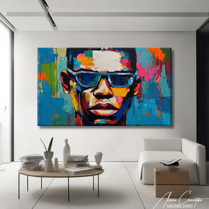 peinture homme africain