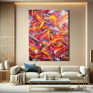 Tableau Graffiti Moderne