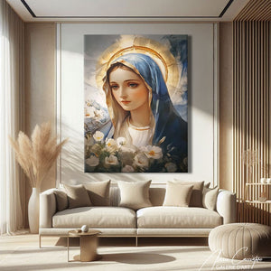 tableau vierge marie