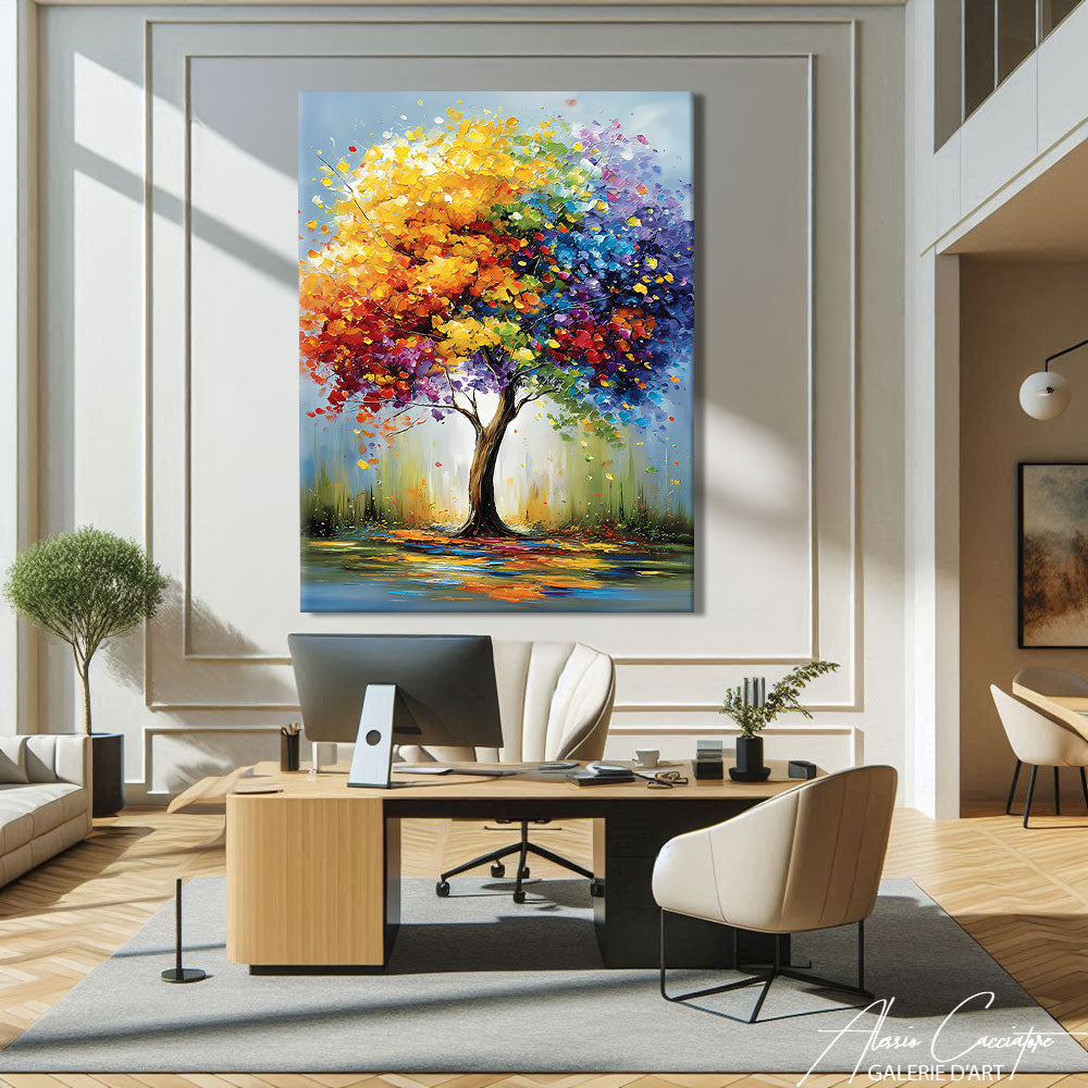 tableau moderne coloré