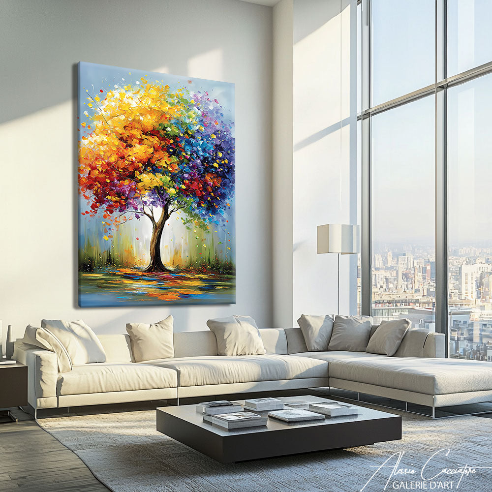 Tableau Vertical Coloré