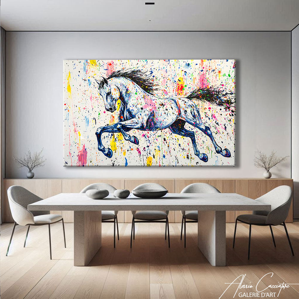 Tableau Cheval Moderne