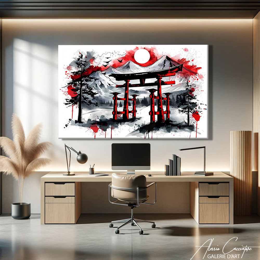 Tableau Panoramique Japon
