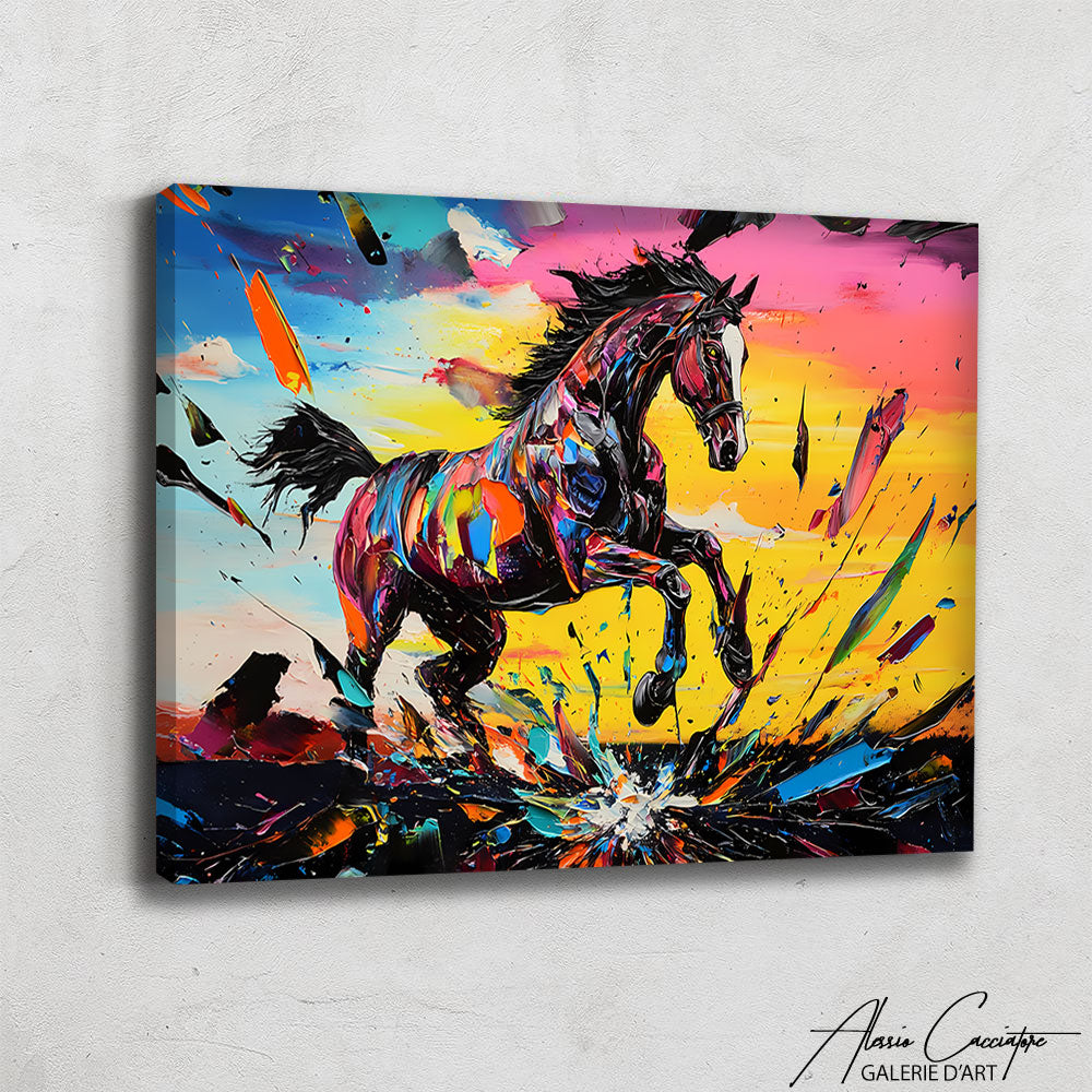 Cadre Cheval Couleur