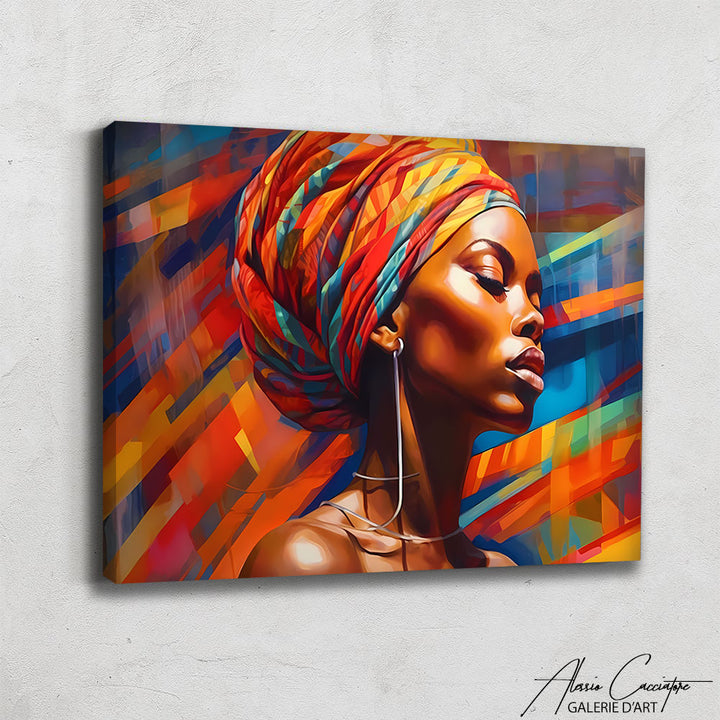 PEINTURE AFRICAINE TRADITIONELLE