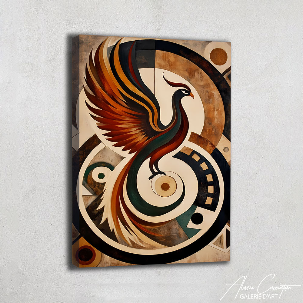 Tableau Art Déco Coloré